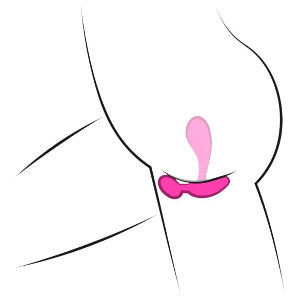 SMILE RC - Akku-G-Punkt Vibrator mit Fernbedienung (Pink)