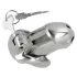Fetisch - Metall Penis Käfig (silber)