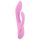 SMILE Nodding - Akkuvibrator mit Klitorisstimulator (Pink)