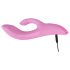 SMILE Nodding - Akkuvibrator mit Klitorisstimulator (Pink)