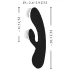 XOUXOU - Wiederaufl. Klitorisvibrator mit Arm (Schwarz)