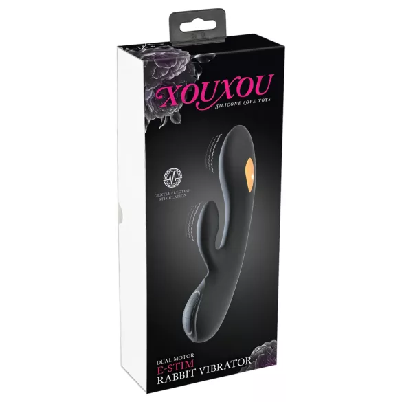 XOUXOU - Wiederaufl. Klitorisvibrator mit Arm (Schwarz)