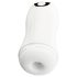 STROKER - Akku-Betriebener Saug- und Vibrationsmasturbator (Weiß)