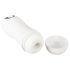 STROKER - Akku-Betriebener Saug- und Vibrationsmasturbator (Weiß)