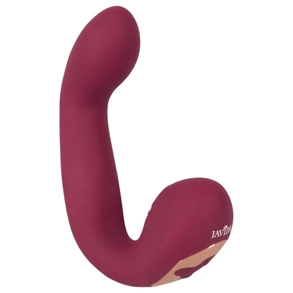 Javida Thumping - Pulsierender G-Punkt- und Klitoris-Vibrator (rot)