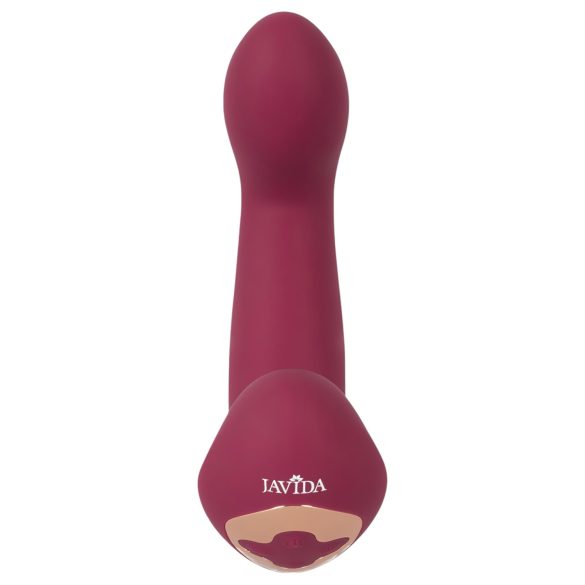 Javida Thumping - Pulsierender G-Punkt- und Klitoris-Vibrator (rot)