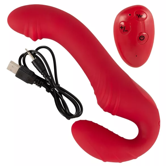 You2Toys Strapless - Kabelloser, tragbarer Vibrator (Rot)