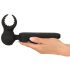 Couples Choice - Akku-Massagesextoy mit Wärmfunktion (Schwarz)