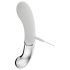 You2toys Liaison - Silikon-Glas LED Vibrator (Transparent-Weiß)