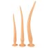 You2Toys - Extra Langer Plug-Dildo-Set (3-teilig) - Hautfarben