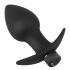 Black Velvet - Akku Anal-Vibro-Set - 3-teilig (schwarz)