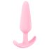 Cuties Mini Butt Plug - silikon anal Plug - rosa (2,1 cm)