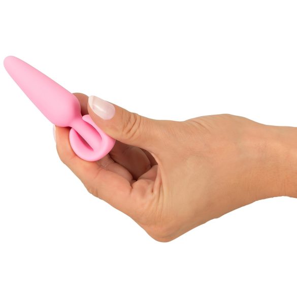 Cuties Mini Butt Plug - silikon anal Plug - rosa (2,1 cm)