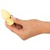 Cuties Mini Analplug - Silikon, Gelb (3,1cm)