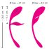 SMILE - Akku-Vibrations-Ei mit Radiofunktion (Pink)