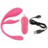 SMILE - Akku-Vibrations-Ei mit Radiofunktion (Pink)