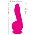 SMILE Powerful - Akku-Doppelmotor-Saugfuß-Vibrator (Pink)