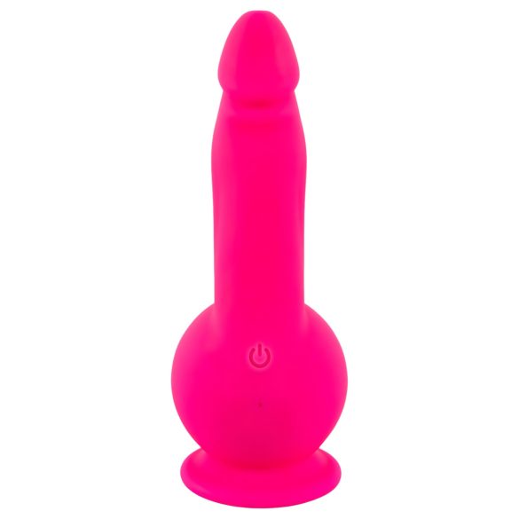 SMILE Powerful - Akku-Doppelmotor-Saugfuß-Vibrator (Pink)