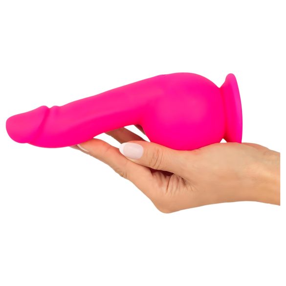 SMILE Powerful - Akku-Doppelmotor-Saugfuß-Vibrator (Pink)