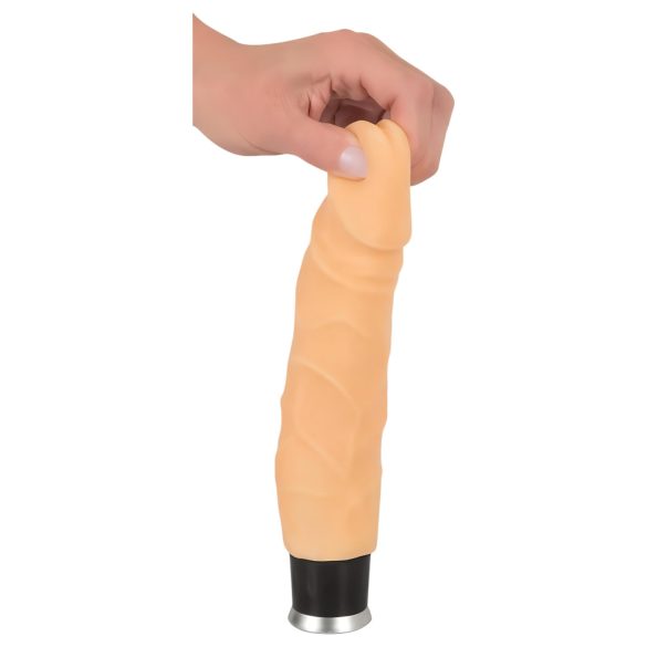 Nature Skin - lebensnaher Vibrator - hautfarben (23cm)