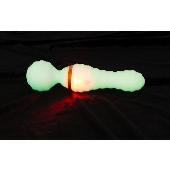 You2Toys Leuchten im Dunkeln - fluoreszierender Massagevibrator (Weiß)