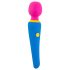 You2Toys bunt. - Akku Vibrator, wasserfest, farbenfroh