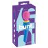 You2Toys bunt. - Akku Vibrator, wasserfest, farbenfroh