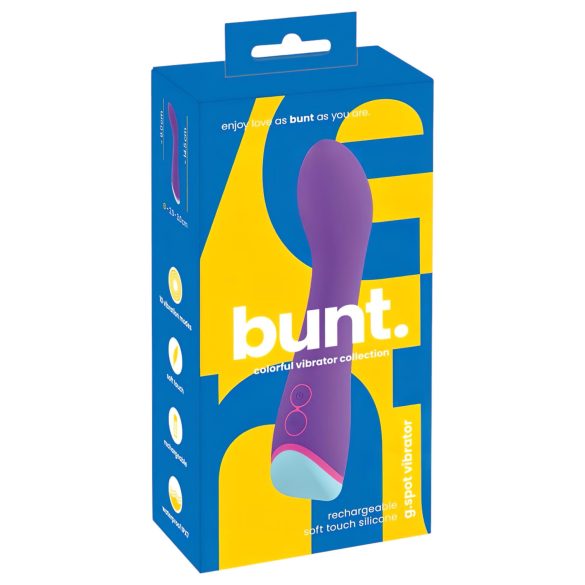 You2Toys bunt. - Akku, wasserdichter G-Punkt Vibrator (lila)
