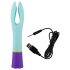 You2Toys bunt. - Akku, wasserdichter 2-Motoren-Vibrator (bunt)