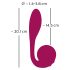 You2Toys Rosenrot - Akku, wasserdichter G-Punkt Vibrator (rot)