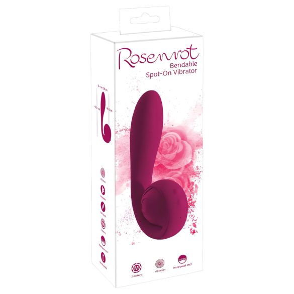 You2Toys Rosenrot - Akku, wasserdichter G-Punkt Vibrator (rot)
