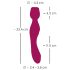 You2Toys Rosenrot - Akku Rosenstiel Massager Vibration (Rot)