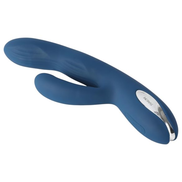 Svakom Aylin - Akku-Pulsations-Vibrator mit Klitorisarm (blau)