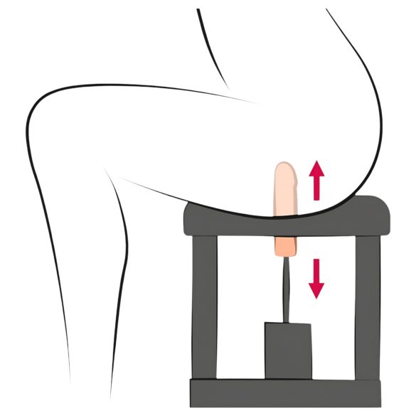 The Banger Sit-On-Climaxer - Netzbetriebener Sex-Maschine (schwarz)