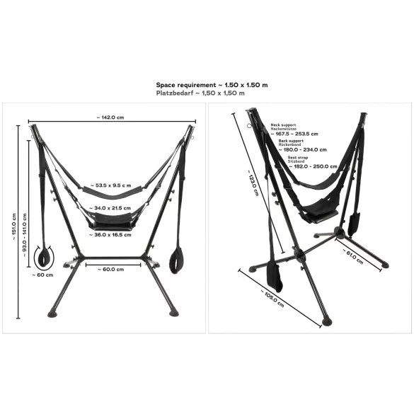 You2Toys - Sexschaukel mit Gestell (schwarz)