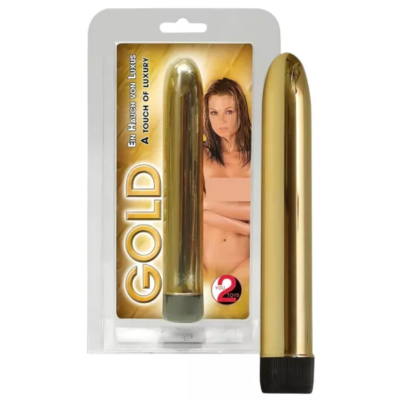 You2Toys - GOLD Vibrator - Goldfarben