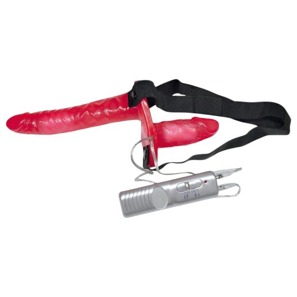Bad Kitty - Doppelt Spaß mit Strap-on Vibrator