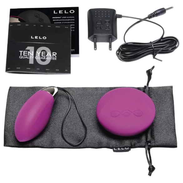 LELO Lyla 2 - tragbares Vibro-Ei mit Fernbedienung (lila)