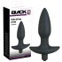 Black Velvet Analplug Vibrator - Mittelgroß