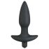 Black Velvet Analplug Vibrator - Mittelgroß