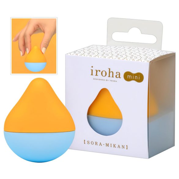 TENGA Iroha mini - Mini-Klitoris-Vibrator (orange-blau)