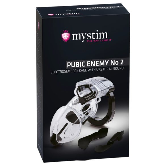 mystim Pubic Enemy No 2 - Elektro Peniskäfig