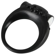 SMILE Stayer - Vibrationspenisring (schwarz)