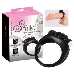 SMILE Stayer - vibrierender Penisring (schwarz)