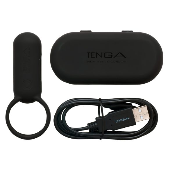 TENGA Smart Vibe Vibrations-Penisring (Schwarz)