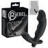 Rebel - Penis-Prostata-Vibrator (schwarz)