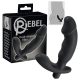 Rebel - Prostata-Vibrator mit Penisdesign (schwarz)