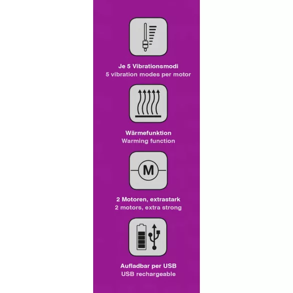 Javida - Wärmender Klitoris-Vibrator (Pink)