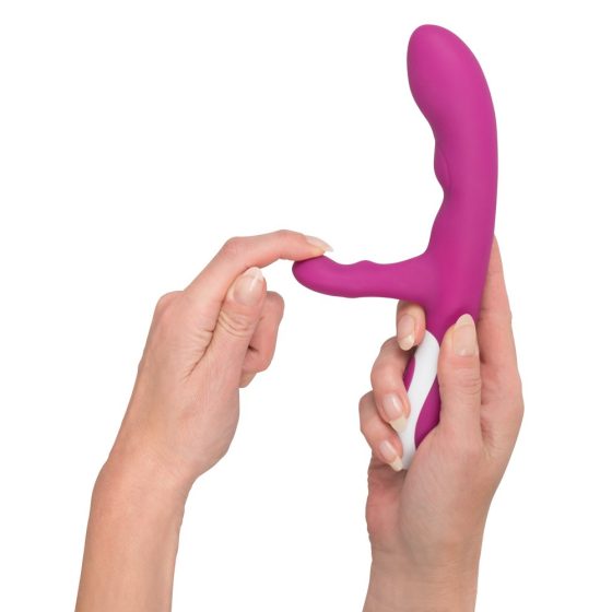 Javida - wärmende Klitorisvibrator (Himbeere)