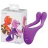 BeauMents Doppio - Wiederaufladbarer 3-Motoren Paar-Vibrator (Lila)